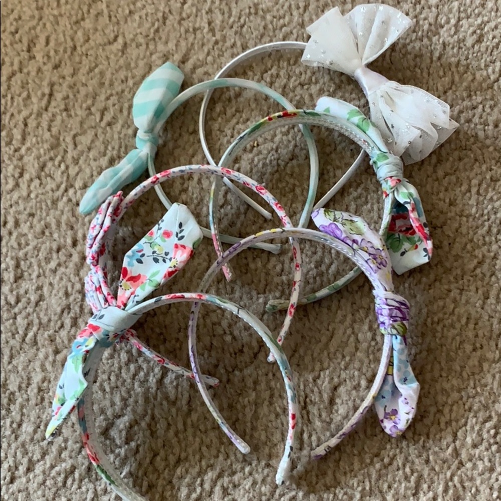 Lot of 6 Kids Headbands Girls